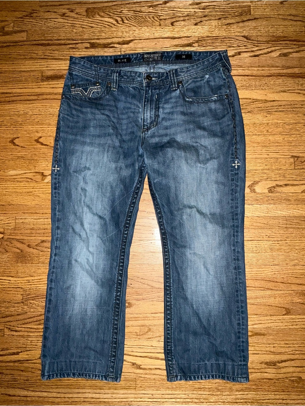 Affliction Blake Straight Leg Jeans